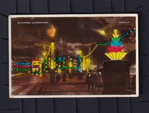 Real photo postcard blackpool - real,