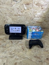 Nintendo Wii U Console Bundle - 8 Top Games & Extras - Fully Tested & Working 