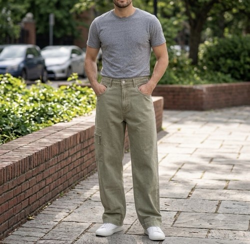 Zara men relaxed fit cargo - zara,