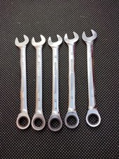 5 X Kennedy 17mm Ratcheting Combination Spanners