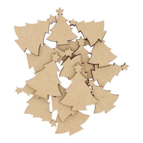 Wooden christmas tree - christmas,