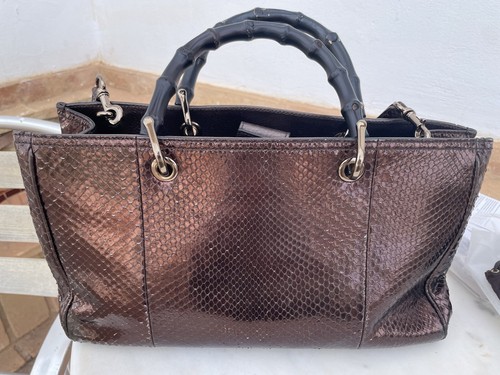 Gucci python bag - gucci,
