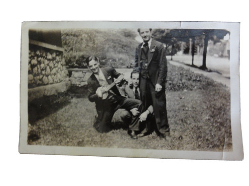 Vintage photo men one - vintage,