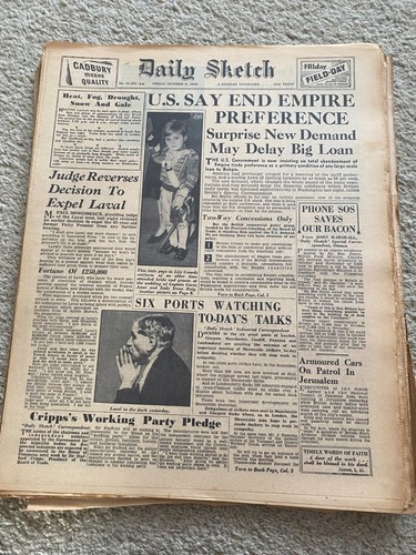 Daily sketch newspaper - sketch,
