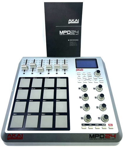 Akai mpd24 usb - usb/midi, pad