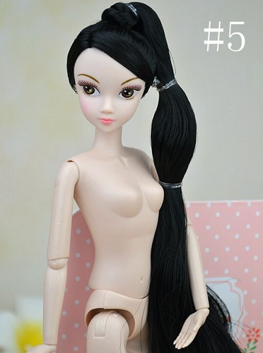 Doll body head with - head, long