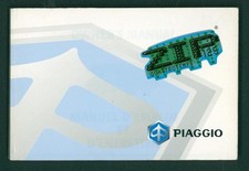 Piaggio 125 ZIP (01-05) Factory Issue Owners Riders Manual HandBook Scooter FR91