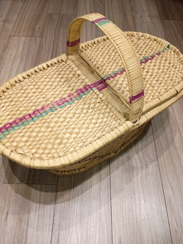 Vintage picnic basket - vintage,