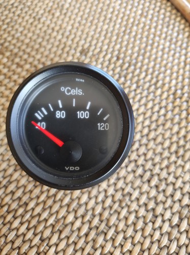 Vdo car temperature gauge 12v - car,