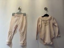 River Island 2 Piece Pajama Set 18-24 Months