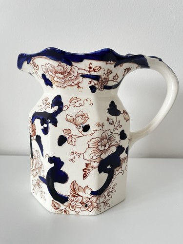 Masons mandalay ironstone jug - mandalay,