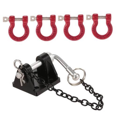 Tow hook set with - 1:, 2