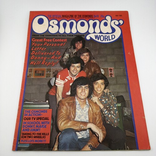 Osmonds world magazine may - world,
