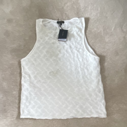 Massimo dutti white sleeveless - massimo,