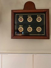 butlers / servants / reception bell box 6 window indicator