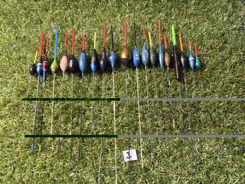 Used pole fishing - 20, floats