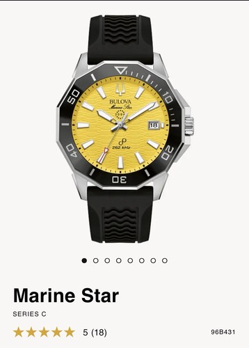 Bulova men watch marine star - bulova,