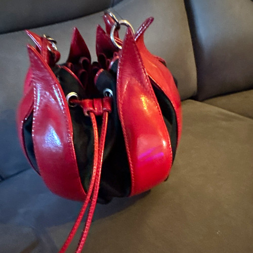 Bylin red black leather - red/black,