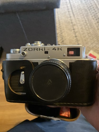 Zorki soviet rangefinder - zorki-4k,