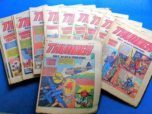 Thunder boys comic - uk, :