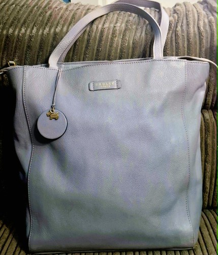 Radley blue grey leather - radley, tote