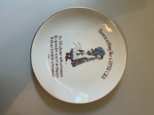 Holly hobbie collector plate - holly,