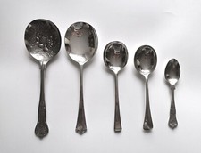 Set silver plated vintage - set,