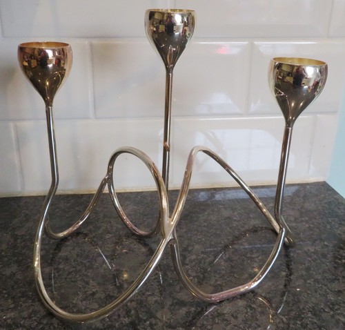 Rustic candle stick holder - rustic, 3
