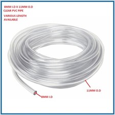 CLEAR FLEXIBLE PVC TUBE - AIR