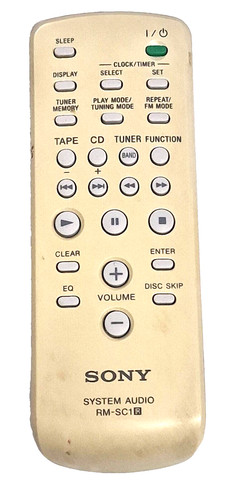 Genuine sony sc1 remote - genuine,