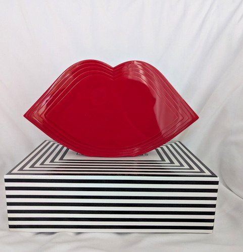 Lulu guinness red stacked lips - guinness,
