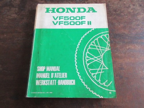 Honda vf500f vf500fii - honda,