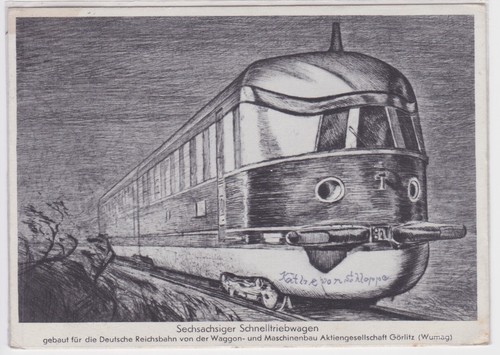 93201 artist postcard - artist,