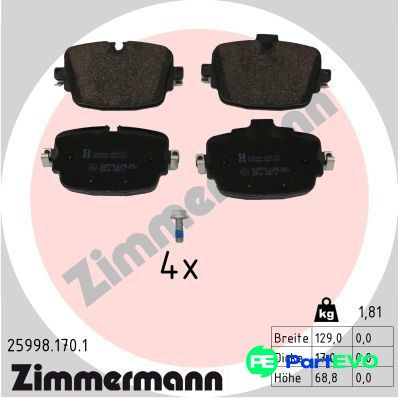 Zimmermann rear disc brake - rear,