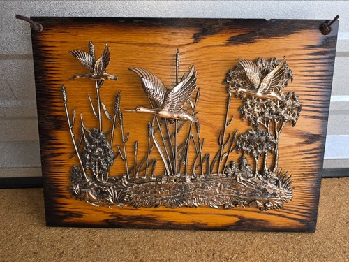 Vtg copper wood - a&j, 3d
