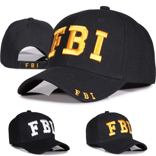 Fbi baseball cap - baseball, curved