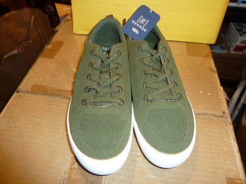 George knit sneaker olive - george,