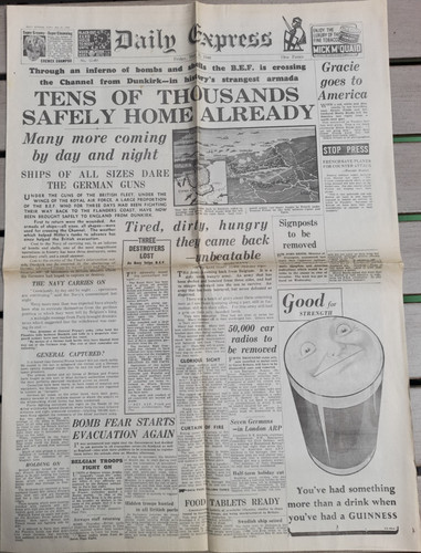 Wartime daily newspapers from - wartime,