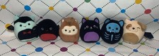 MCDONALD'S 3" HALLOWEEN SQUISHMALLOWS FULL SET OF 6 SOFT TOYS HAPPY MEAL 2023