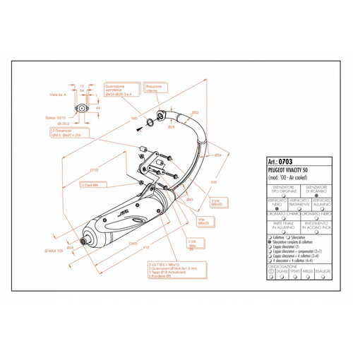 Complete exhaust system - exhaust,