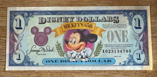 Disney dollar 1993 - disney,