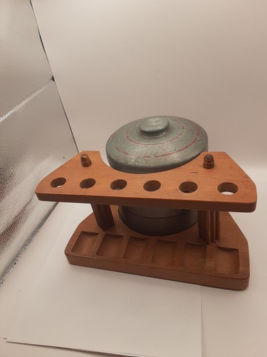 Vintage wooden pipe - vintage, stand