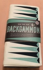 Marks & Spencer M&S On The Go Travel Set Backgammon_Strategy Game New