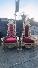 Throne Chairs For Hire Only