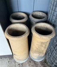Chimney pots clay - pots, used