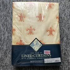 One Pair Vintage Lined