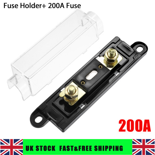200 amp fuse and - ,
