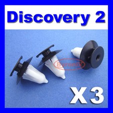 LAND ROVER DISCOVERY 2 TD5 REAR BUMPER CORNER TRIM CLIPS DYC10031L FASTENERS