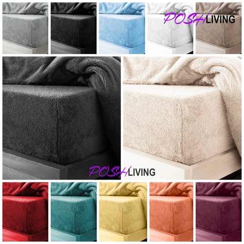 Teddy fleece fitted sheet - fitted,