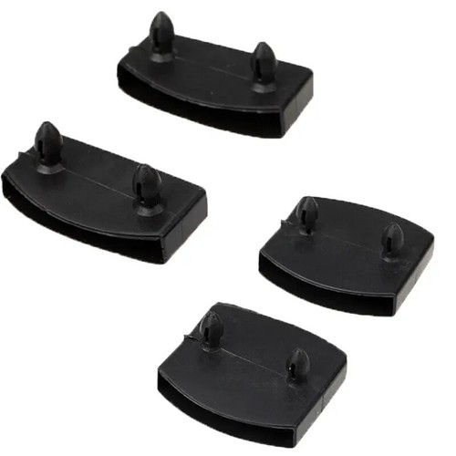 20pcs black plastic - black,
